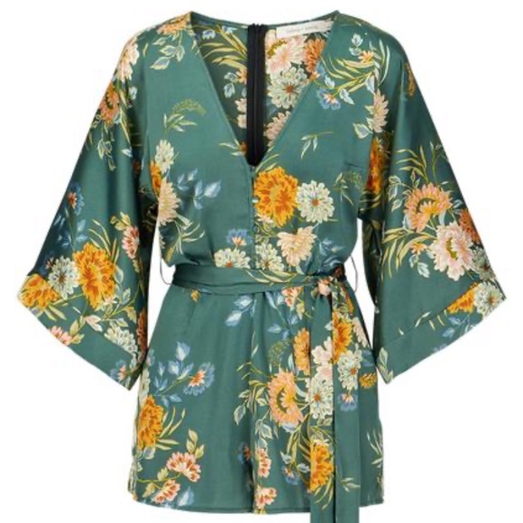 Bishop & Young Kimono Sleeve Romper - Picture 1 of 4